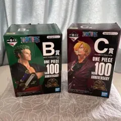 ONE PIECE ロロノア・ゾロ、サンジ フィギュア B.C賞