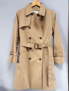 [美品]GLOBAL WORK ベージュ トレンチコート レディースM