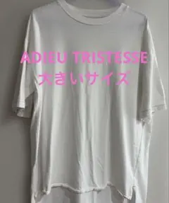匿名配送　送料込み　ADIEU TRISTESSE ホワイト 半袖Tシャツのサムネイル