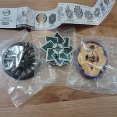 鬼滅の刃 日輪刀 傘マーカーマスコット 参ノ型 3個セット ガチャガチャ 鍔