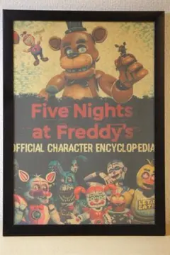 ファイブ・ナイツ・アット・フレディーズ　ポスター　額付き