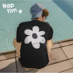 ナップタイム　naptime. Nissy 西島隆弘　総柄　Tシャツ　総柄 naptime フラワー 総柄 tシャツ nissy 西島隆弘 ナップタイム - メルカリ