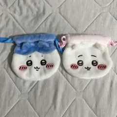 ちいかわ　ハチワレ　お顔ポーチのサムネイル