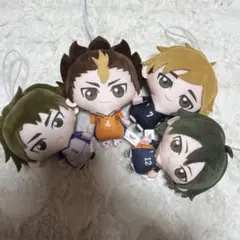 ハイキュー!! ぬいぐるみ 月島蛍 山口忠 2体セット - メルカリ