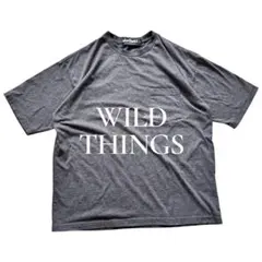 WILD THINGS pocket tee チャコールグレー オーバーサイズのサムネイル