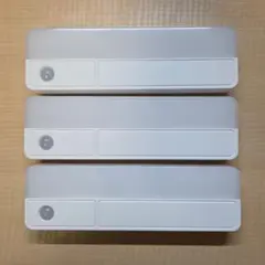 オーム電機 LEDセンサーライト 80ルーメン 電池式