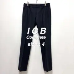 iCB complete 高級ライン パンツセットアップ 42　大きいサイズ　紺 iCB complete 高級ライン パンツセットアップ 42 大きいサイズ 紺