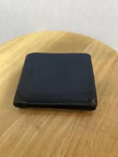 PaulSmith黒 レザー 二つ折り財布
