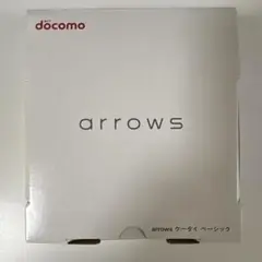 新品未使用　docomo arrows SIMフリー　ゴールド