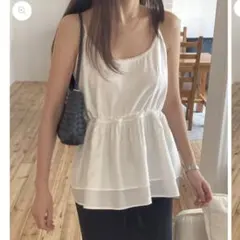 LEDAY　easy sleeveless blouse-