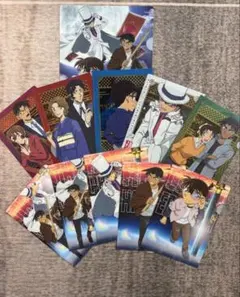 【まとめ売り】名探偵コナン　100万ドルの五稜星クリアファイル　A4.B5