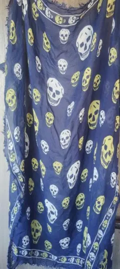 2025年最新】ALEXANDER MCQUEEN スカルスカーフの人気アイテム - メルカリ