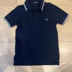 FRED PERRY ポロシャツ ブラック 半袖 - メルカリ