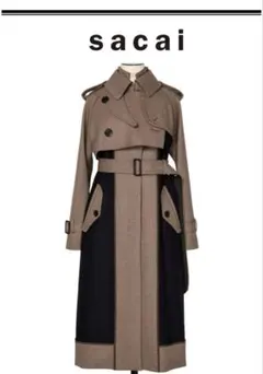 新品未使用☆sacaiロングコート☆サイズ1 早い者勝ち 新品未使用 sacai コート サイズ1 ブラック - メルカリ