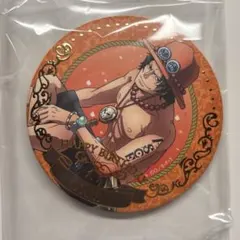 ワンピース　バースデージュエリー缶バッジ　1月　ポートガス D エース