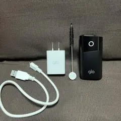 glo G004 電子タバコ本体　ブラック　充電器付き