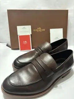 COACH ALLEN ITL ローファー 10W ダークブラウンのサムネイル