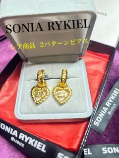 ヴィンテージ　ソニアリキエル　ピアスsonia ゴールド