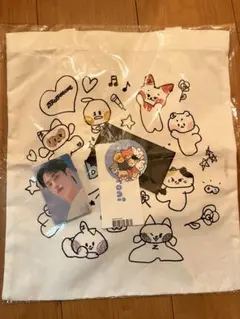 ZB1 POPUP トートバッグ キムジウン トレカ付き ラインフレンズ