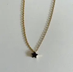 ネックレス 星型 ゴールド