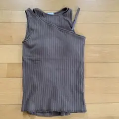 【1度のみ着用】green label アシメタンクトップ(カップ付)のサムネイル