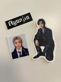 Straykids Hyunjin ステッカー　IDフォト