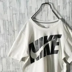 ナイキ NIKE Tシャツ ホワイト ビッグスォッシュロゴ メンズMサイズ