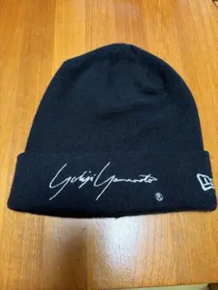 Yohji Yamamoto newera ニットキャップ 黒