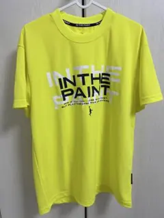 【美品】IN THE PAINT バスケ Tシャツ Mサイズ イエロー