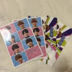 なにわ男子　ハイチュウクリアファイル4枚