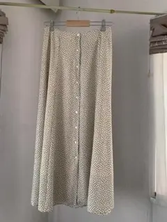 SLOBE IENA 柄フレアスカート