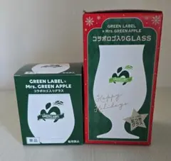 GREEN LABEL Mrs. GREEN APPLE コラボグラス 2種