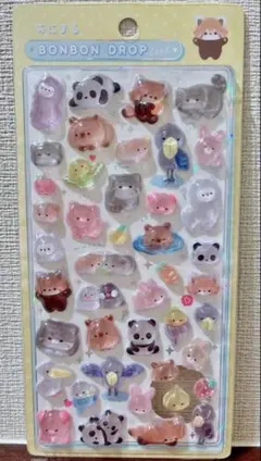 【正規品】あにまる ボンボンドロップシール クーリア【24時間内発送】