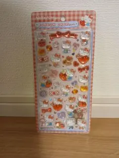 国内正規品　ボンボンドロップシール サンリオ ハローキティ レッド 第二弾