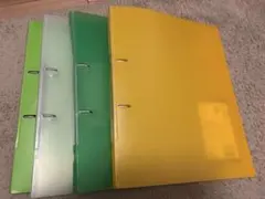 A4 2穴ファイル 4つ ロフト 1つあたり定価約800円