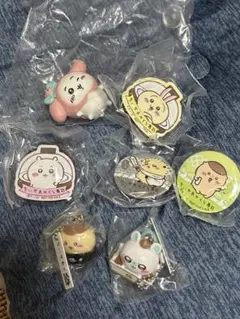 ちいかわ くら寿司 フィギュア マグネット 缶バッジ