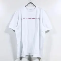 新品 Calvin Klein Jeans Tシャツ メンズ ホワイト 2XL