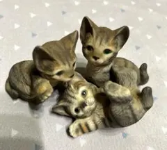 ☆猫の置物【イタリア製ドマン 】陶器 お値下げ 猫好き - メルカリ