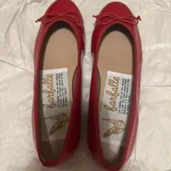 farfalle バレエシューズ レッド エナメルのサムネイル
