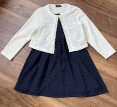 新品COMME CA ISMコムサイズム フォーマル120 130セットアップ