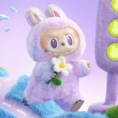 ラブブ labubu ENERGY 正規品 紫 LUCK 即購入OK