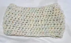 ふわっと編み　だぼっとサイズ軽いネックウォーマー