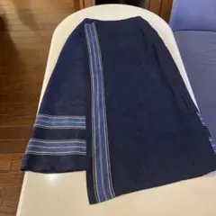 Gabardine K.T ストライプロングスカートのサムネイル