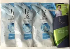 エイチアンドエス　メンズ　シャンプーのみ　4つセット　h&s menのサムネイル