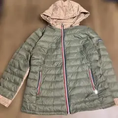 フード付きキルティングジャケット