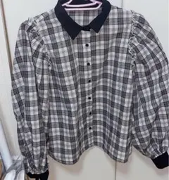 ALLUMETTE チェックシャツ