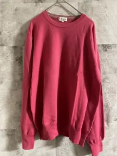 Paul Smith ピンク 長袖セーター M 上質ウール毛羽立無し美品