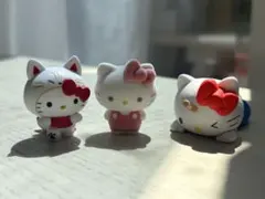 ハローキティ ミニフィギュア 3種セット