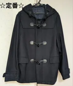 THE SHOP TK Mens ダッフルコート ネイビー