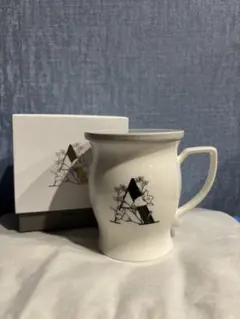 [新品]Francfranc イニシャルマグ A 蓋付き マグカップ ギフト